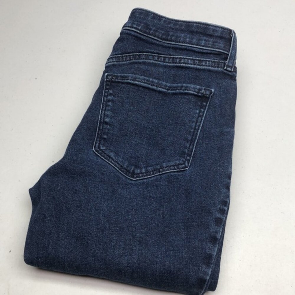 OLD NAVY FACTORY DISTRESS MID-RISE ROCKSTAR SUPER SKINNY JEANS 6/28x28 ⭐️